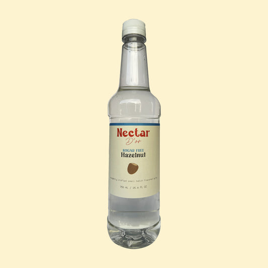 Sugar Free Hazelnut Flavored Syrup 750mL